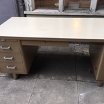 vintage metal desk