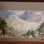 vintage watercolor