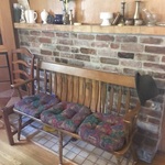vintage wooden desk
