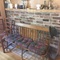 vintage wooden desk