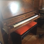 upright piano