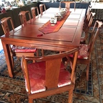 Large dining table