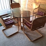 glass table