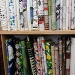 funky vintage fabric
