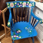 painted chair