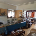 living and dining rooms