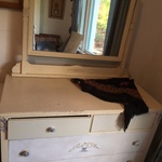 painted dresser set