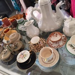 cups and saucers