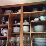 blue & white dishes