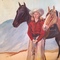 cowgirl art