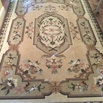 handmade rug great colors!