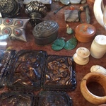 jade and ethnographic pieces