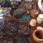jade and ethnographic pieces