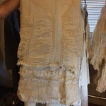 Victorian skirt with bustle