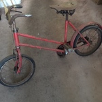 vintage small child's bike