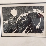 vintage wave art