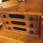 antique spool holder