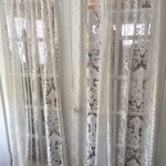 lace curtains