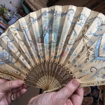 vintage Spanish fan