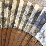 vintage Spanish fan