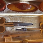 18k vintage dresser set