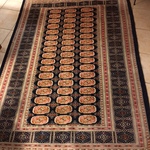 silk and wool rug