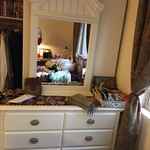 white dresser