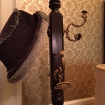 ornate coat rack