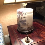 side table & lamp