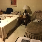 bed & chaise lounge