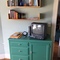 green cabinet