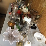 vintage oil lamps