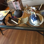 glass table