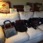 sofa in living room