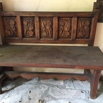 rustic farm table