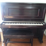 upright piano