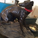 bronze dog
