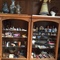 packed cabinets