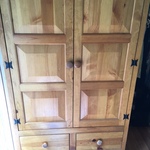 oak cabinet