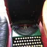 vintage typewriter