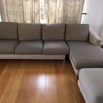 sofa in living room