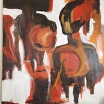 vintage abstract art