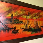 orange mod art