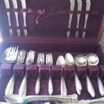 fine early sterling set
