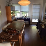 teak Danish Modern table set