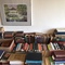 large lot of books