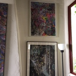 original art & Heather Walker aboriginal print