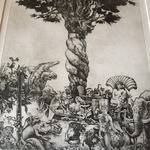 vintage litho