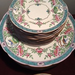vintage china partial set