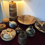 basketry and lamps